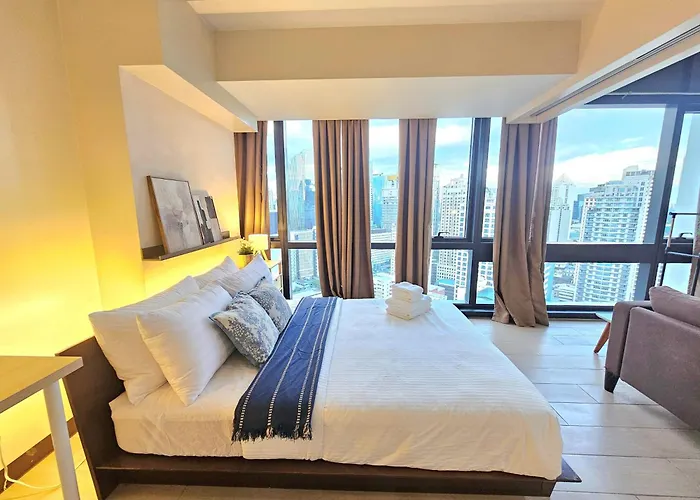 Japandi Zen 1br Greenbelt Hamilton Apartahotel Manila